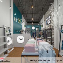 Mẫu thiết kế shop quần áo - chị Trâm - Cầu Diễn